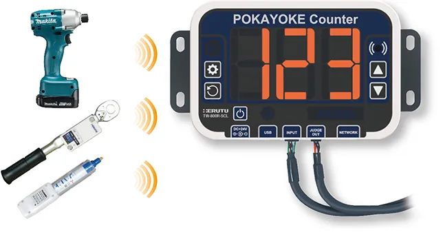 Simple Pokayoke Counter TW-800R-SCL V2.00