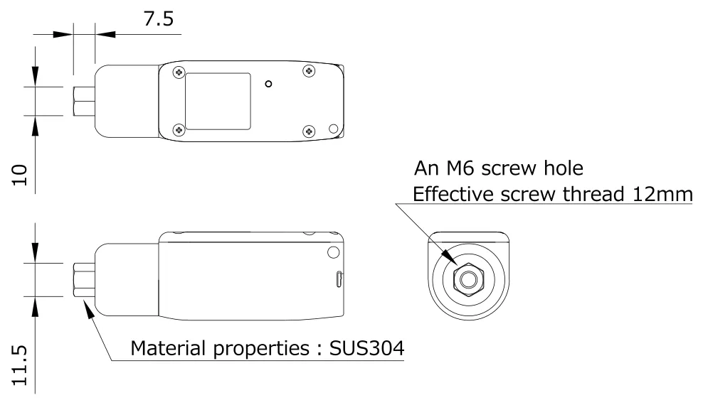 Fitting Unit drawing