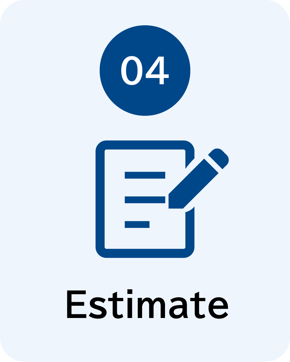 Estimate