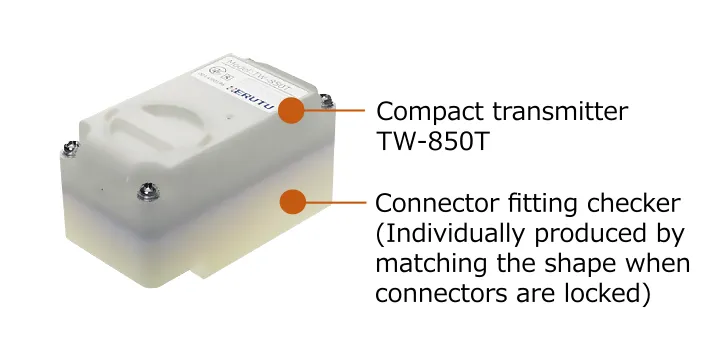 Pattern for checking the shape of connectors